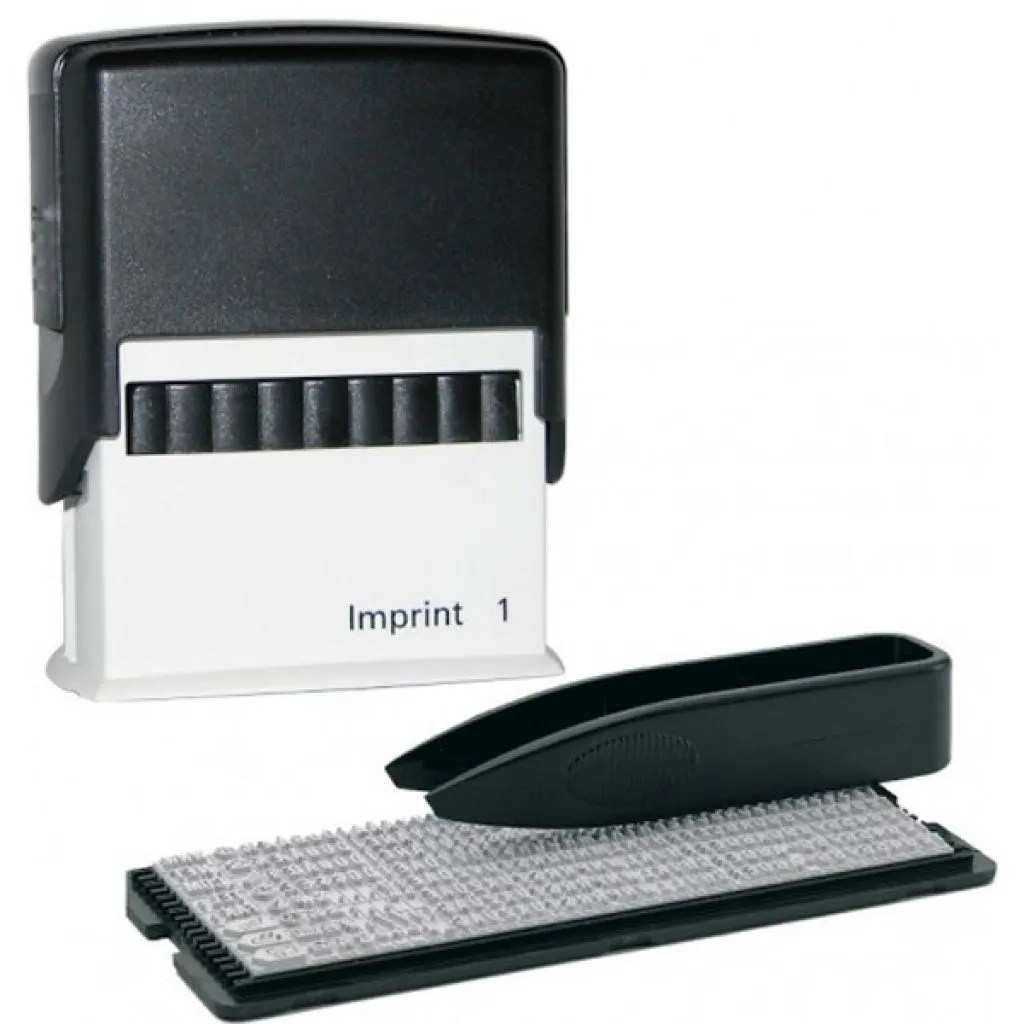 Самонаборный штамп Trodat серия Imprint, 4 строчный+2 кассы знаков 6003,6004 (8952I/4/U)