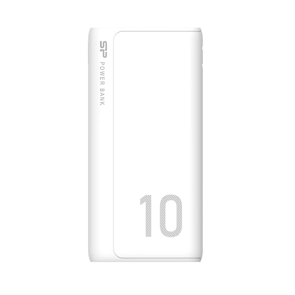 Зовнішній акумулятор Silicon Power GP15 10000mAh White (SP10KMAPBKGP150W)