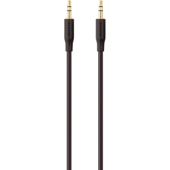 Кабель Belkin Jack 3.5 mm to Jack 3.5 mm 2.0m Black (F3Y117BT2M)