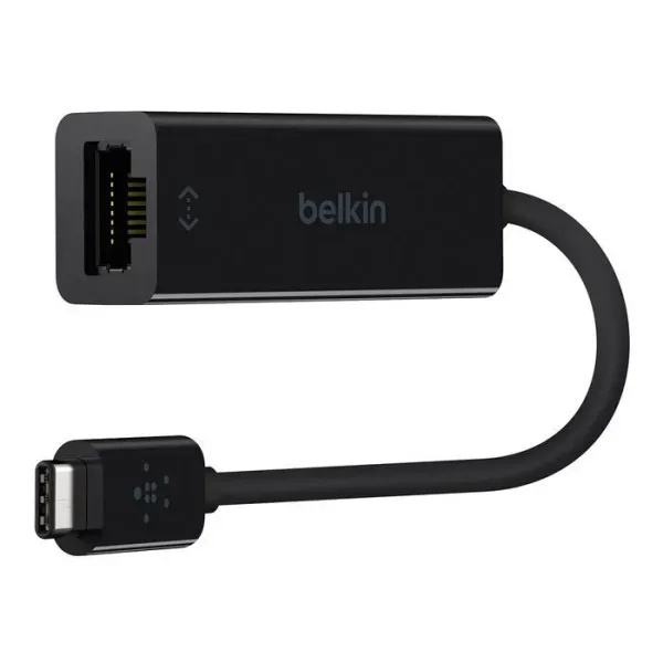 Мережева карта Belkin USB-C to Gigabit Ethernet (F2CU040btBLK)