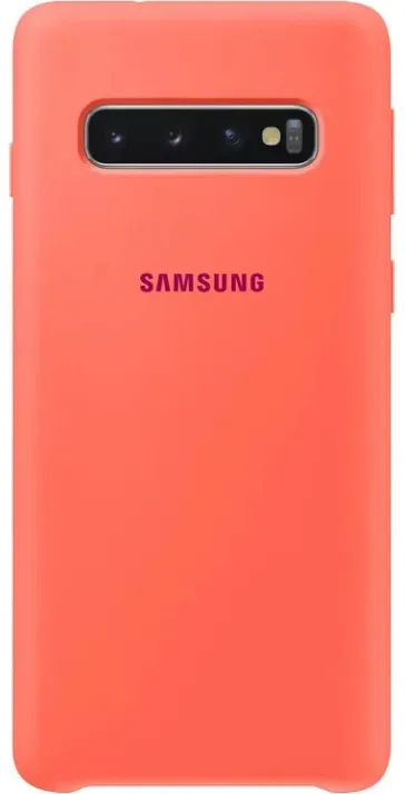 Чехол-накладка Silicone Cover for Samsung Galaxy S10 (G973) Berry Pink (EF-PG973THEGRU)