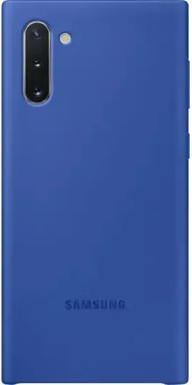 Чохол-накладка Silicone Cover for Samsung Galaxy Note 10 (N970) Blue (EF-PN970TLEGRU)