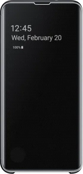 Чохол-книжка Clear View Cover for Samsung Galaxy S10e (G970) Black (EF-ZG970CBEGRU)
