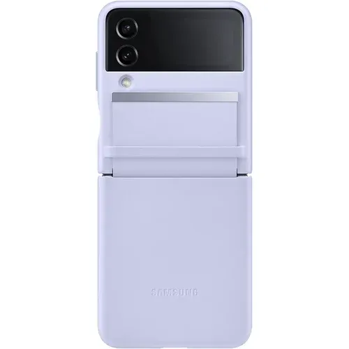 Чехол-накладка Flap Leather Cover for Samsung Galaxy Flip 4 (F721) Serenity Purple (EF-VF721LLEGUA)