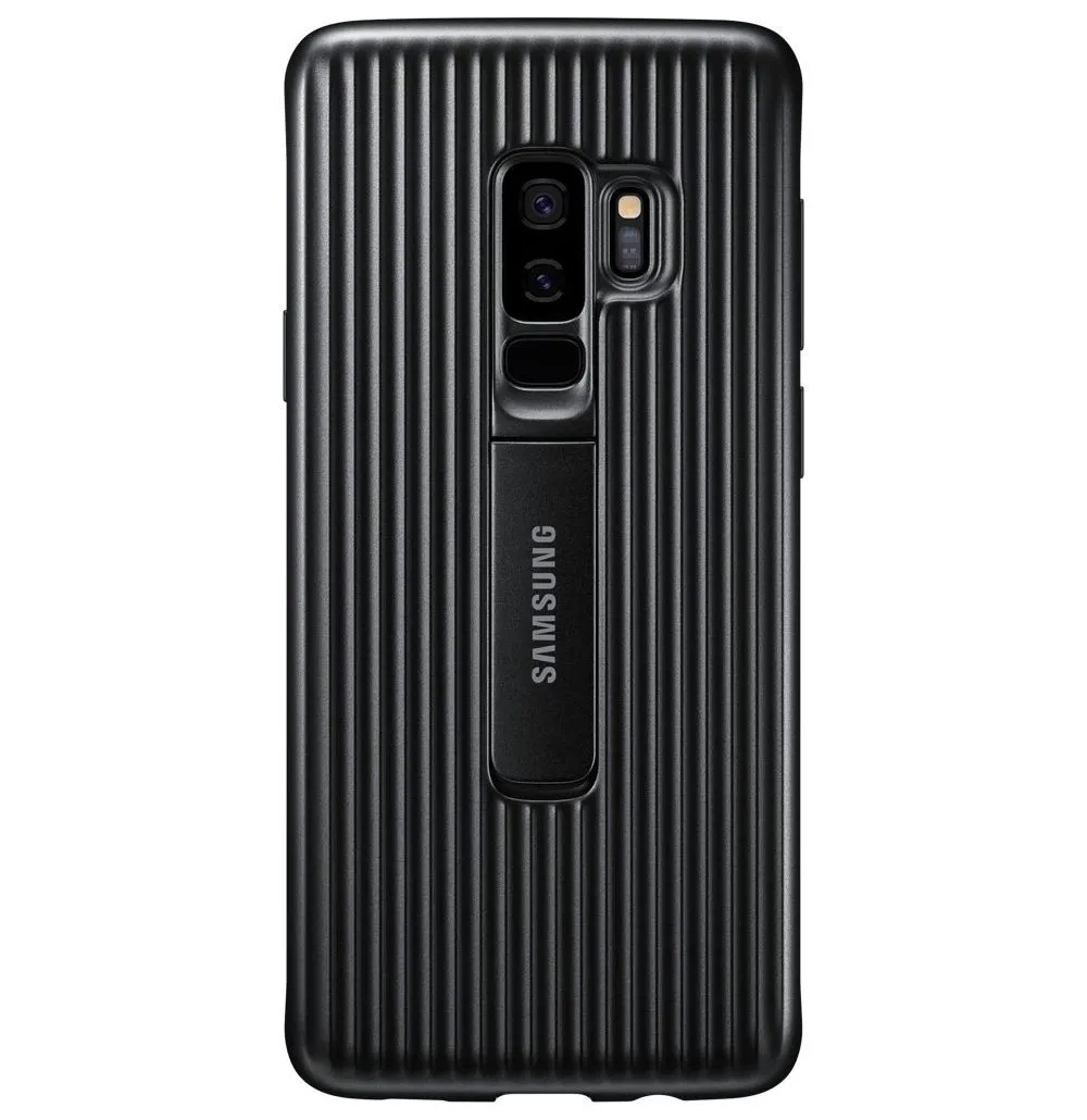 Чохол-накладка Protective Standing Cover for Samsung Galaxy S9 Plus (G965) Black (EF-RG965CBEGRU)