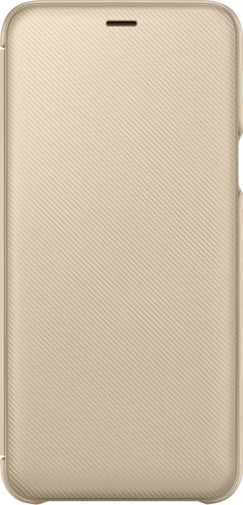 Чохол-книжка Wallet Cover for Samsung Galaxy A6 Plus 2018 (A605) Gold (EF-WA605CFEGRU)