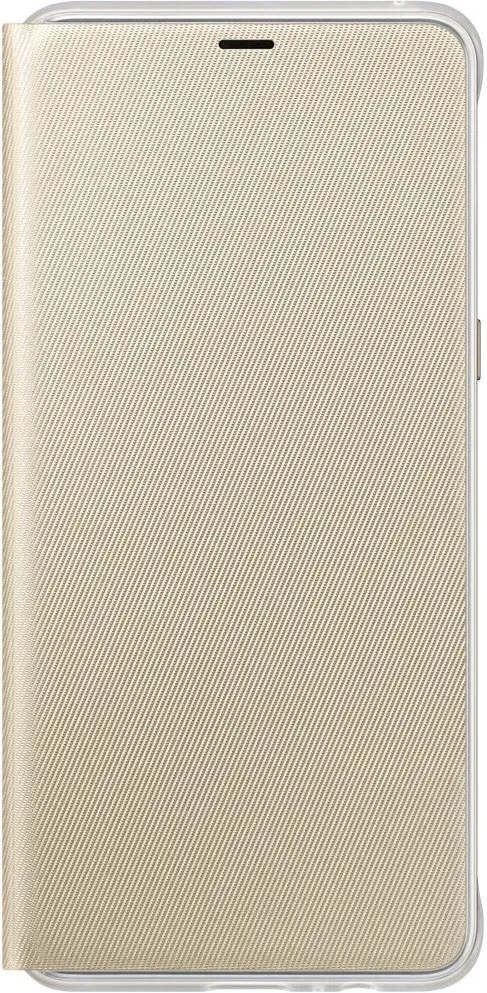 Чехол-книжка Neon Flip Cover for Samsung Galaxy A8 Plus 2018 (A730) Gold (EF-FA730PFEGRU)