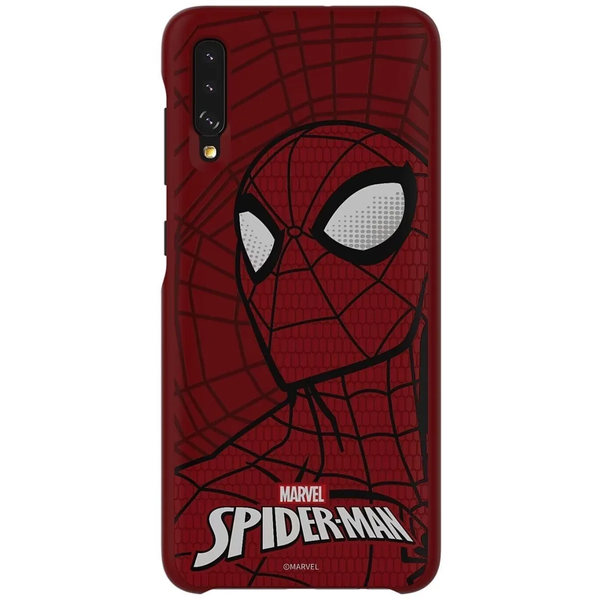 Чехол-накладка Marvel Smart Cover for Samsung Galaxy A70 (A705)/A70s (A707) Spiderman (GP-FGA705HIARW)
