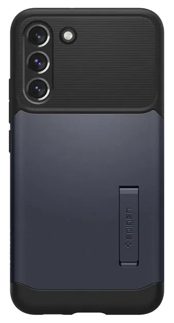 Чохол-накладка Spigen Samsung Galaxy S22 Plus Slim Armor Metal Slate (ACS03978)