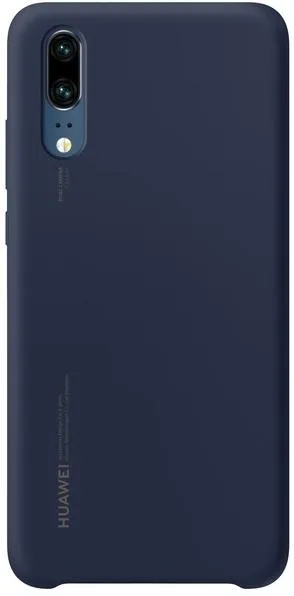 Чехол-накладка Silicon Case for Huawei P20 Deep Blue (51992363)