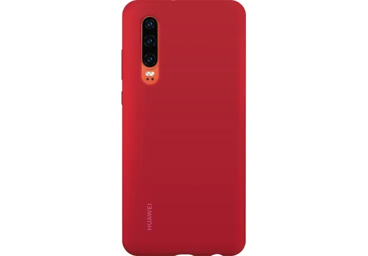 Чехол-накладка Silicon Case for Huawei P30 Red (51992848)