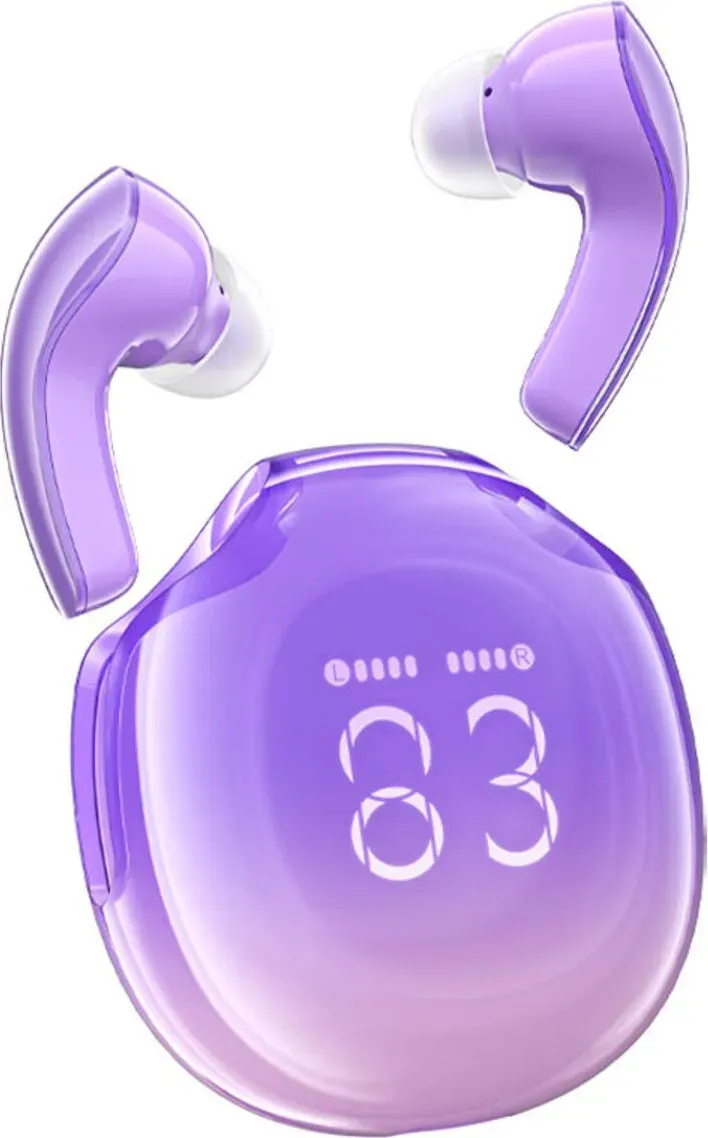 Гарнітура Acefast T9 Crystal Grape Purple