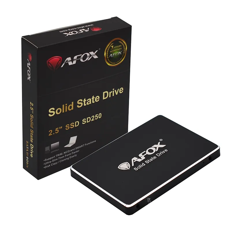 SSD накопичувач Afox 512GB 2.5" SATAIII 3D NAND TLC (SD250-512GN)