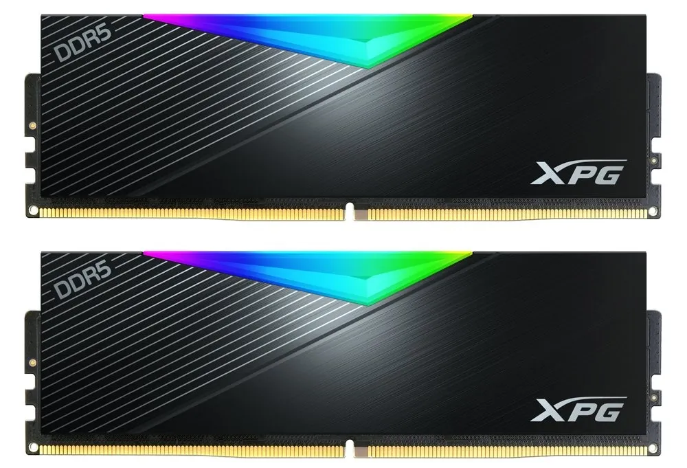Оперативная память ADATA 32GB (2x16GB) DDR5 6400MHz XPG Lancer RGB (AX5U6400C3216G-DCLARBK) 