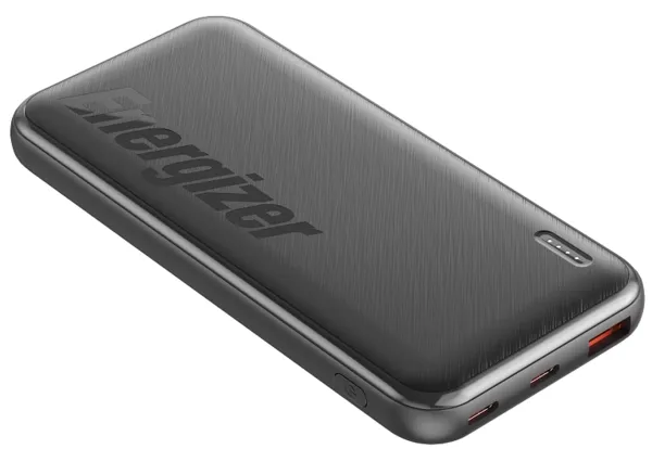 Зовнішній акумулятор Energizer 10000mAh 22.5W Black (UE10055PQ)