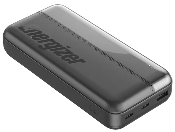 Зовнішній акумулятор Energizer 20000mAh Black (UE20050C)