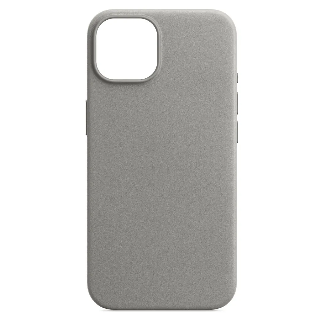 Чехол-накладка Armorstandart FAKE Leather Case Apple iPhone 15 Grey (ARM76289)