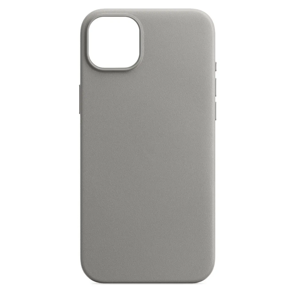 Чехол-накладка Armorstandart FAKE Leather Case Apple iPhone 15 Plus Grey (ARM76295)