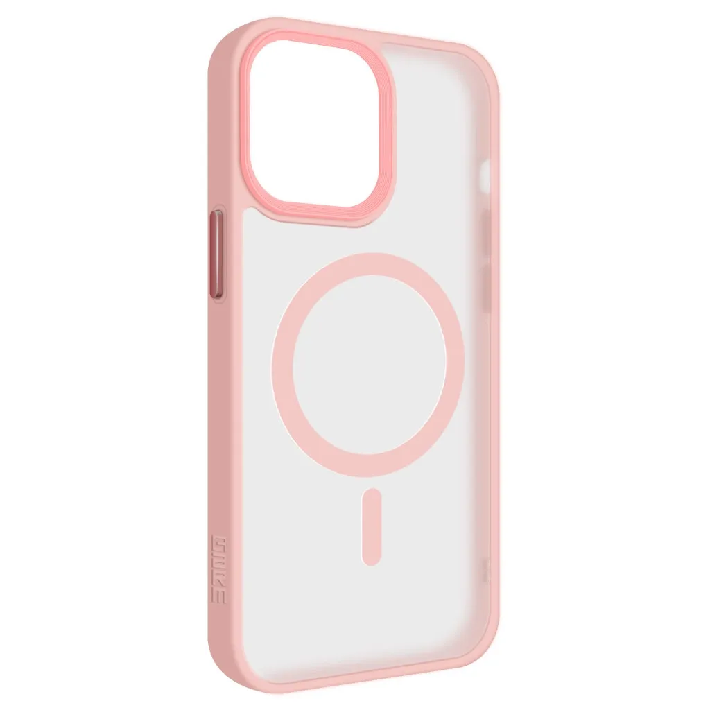 Чохол-накладка Armorstandart Uniq Magsafe Apple iPhone 13 Pro Max Pink (ARM75295)