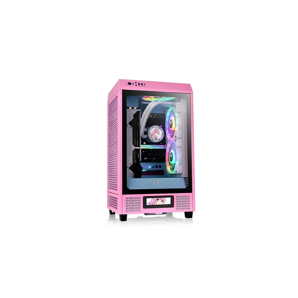 Корпус Thermaltake The Tower 200 Bubble Pink (CA-1X9-00SAWN-00)