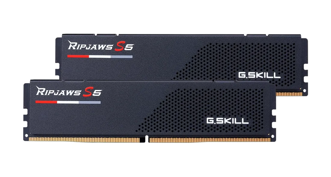 Оперативна пам'ять G.Skill Ripjaws S5 DDR5-5200 48GB (2x24GB) (F5-5200J4040A24GX2-RS5K)