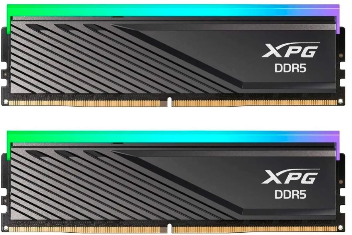 Оперативна пам'ять ADATA DDR5 32GB (2x16GB) 6400MHz XPG Lancer Blade RGB Black (AX5U6400C3216G-DTLABRBK)