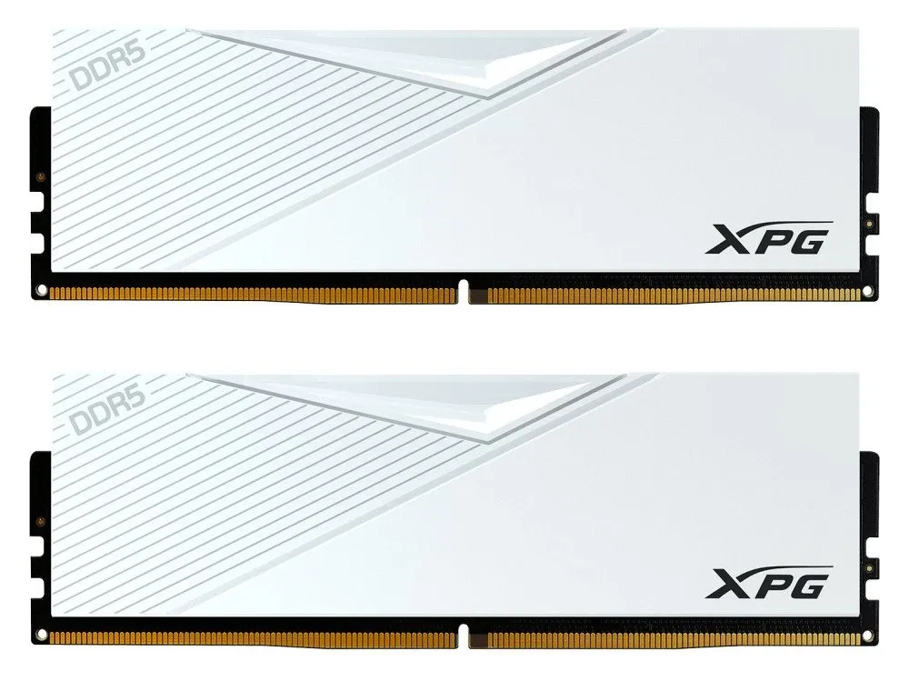 Оперативна пам'ять ADATA DDR5 64GB (2x32GB) 5600MHz XPG Lancer White (AX5U5600C3632G-DCLAWH)