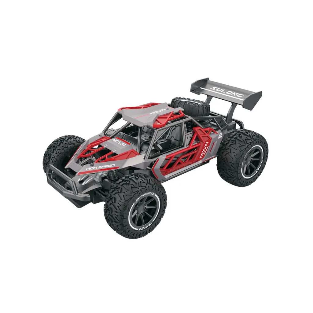 Автомобіль Sulong Toys Metal Crawler – Nova (сіро-червоний, 1:16) (SL-231RHGR)