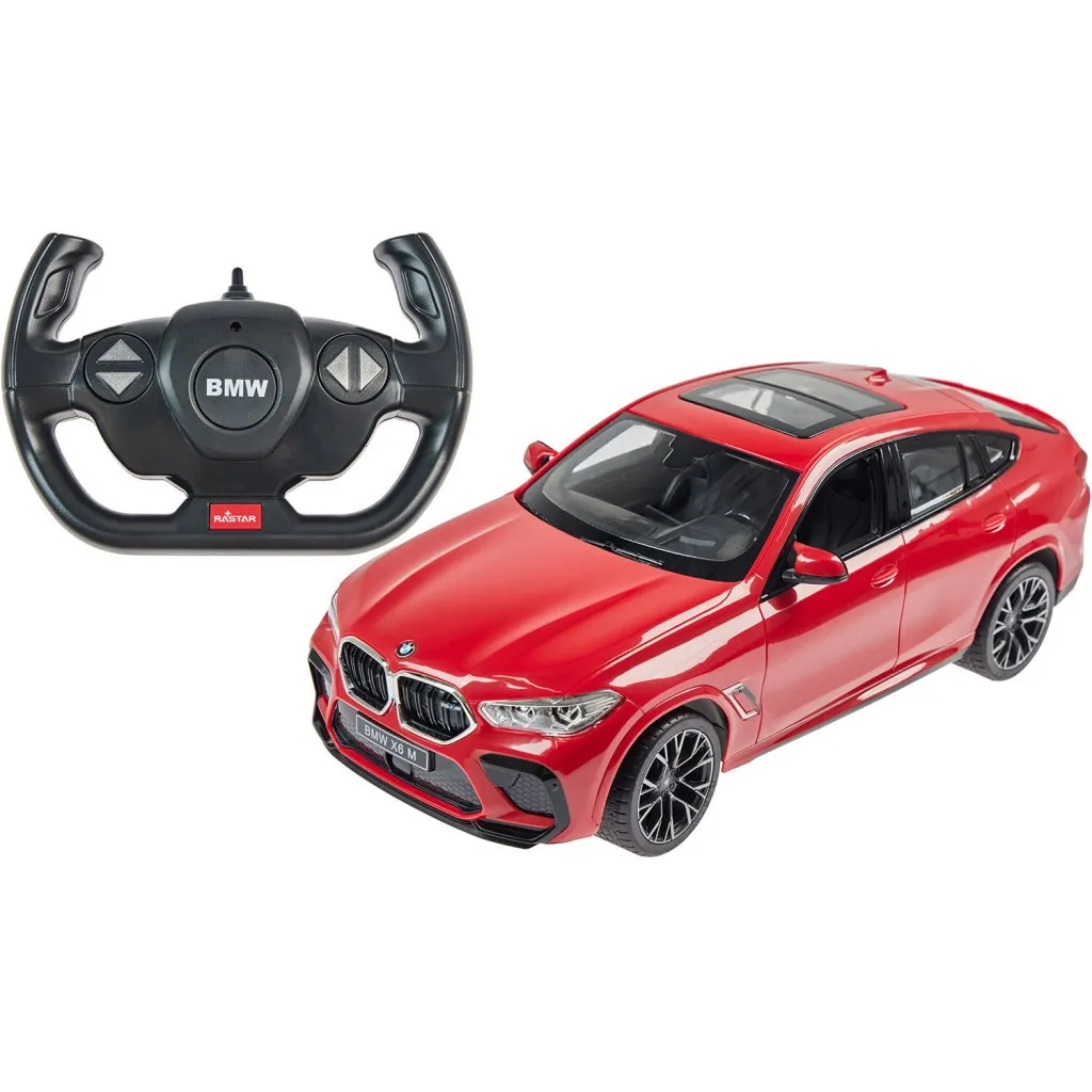 машины Rastar BMW X6 1:14 красный (99260 red)