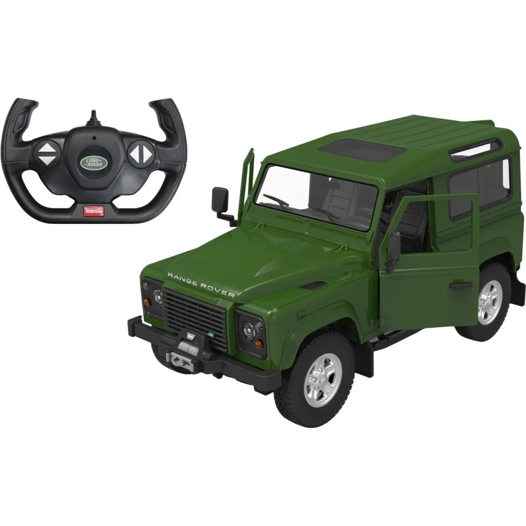 машины Rastar Land Rover Defender 1:14 (78460 green)