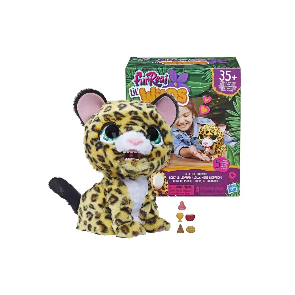  Hasbro FurReal Friends любимец Леопард Лоллы (F4394)