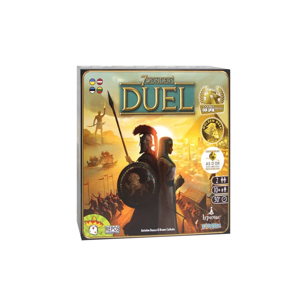 Настільна ігра Аsmodee 7 Wonders Duel (7 Чудес Дуель) укр. (2090)