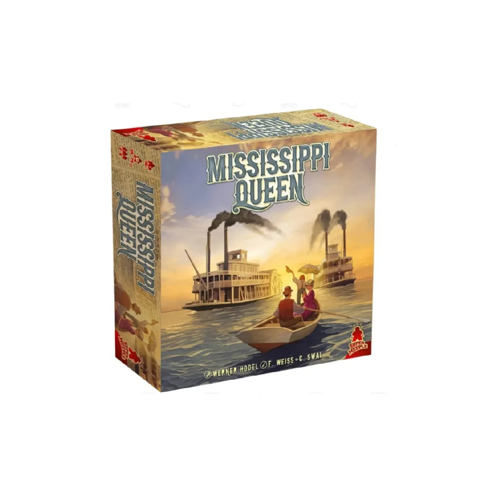 Настольная игра Super Meeple Mississippi Queen (Королева Миссисипи), английский (745809868917)