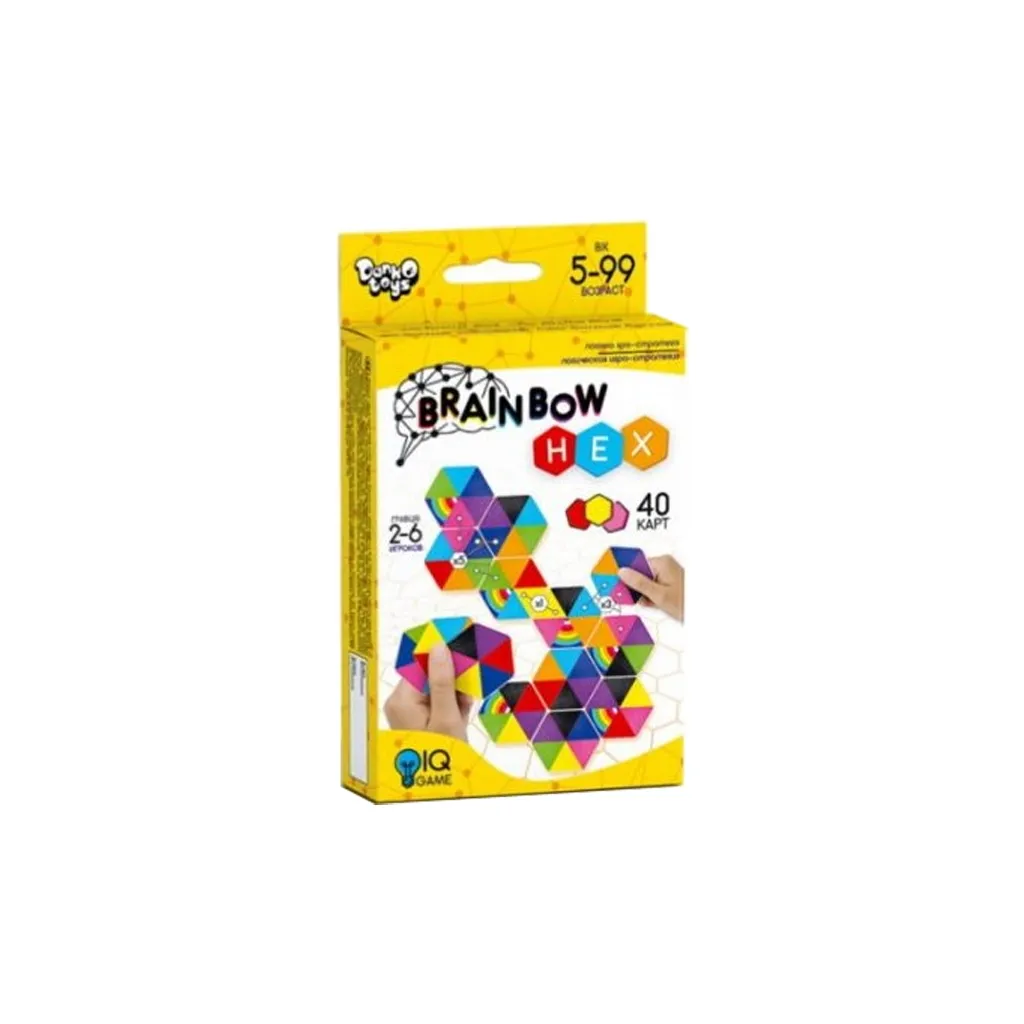 Настольная игра Danko Toys Brainbow HEX (G-BRH-01-01)