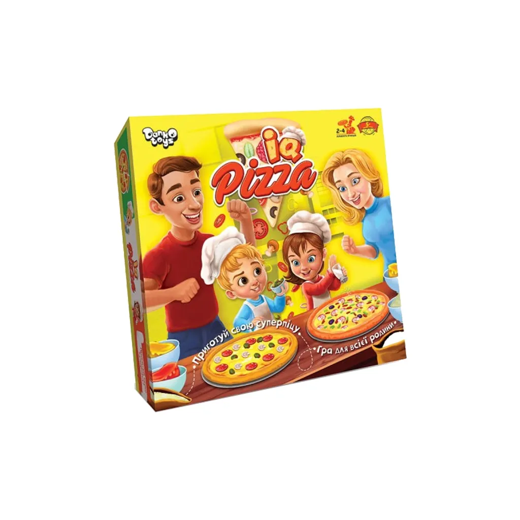 Настольная игра Danko Toys IQ Pizza, украинский (G-IP-01U)