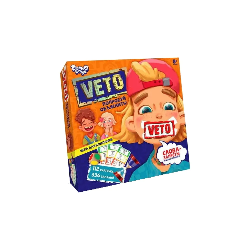 Настільна ігра Danko Toys Вето (Veto), російська (VETO-01-01)