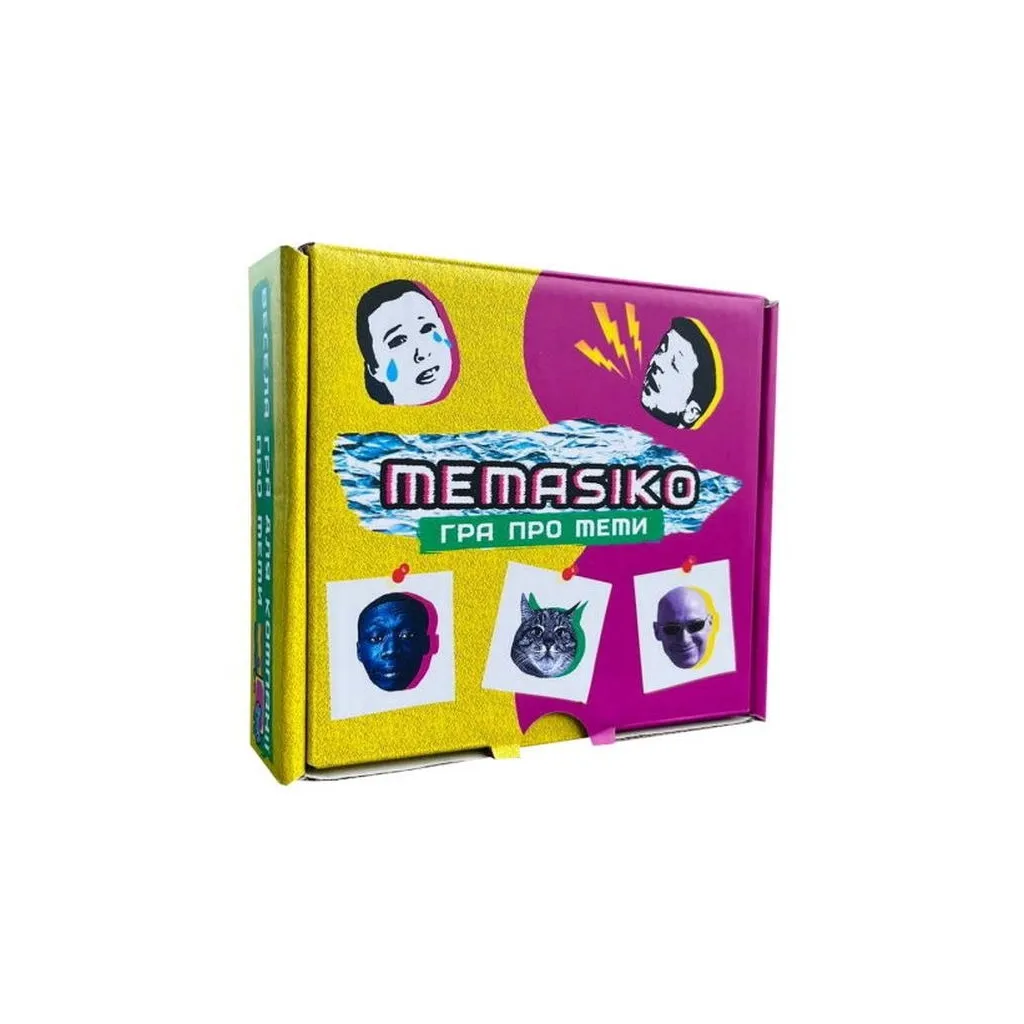 Настольная игра PLAYROOM Memasiko (игра о мемах) , украинский (ВР_ММСК)