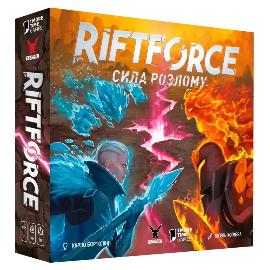 Настільна ігра Geekach Games Riftforce. Сила розлому (Riftforce) (GKCH069RF)