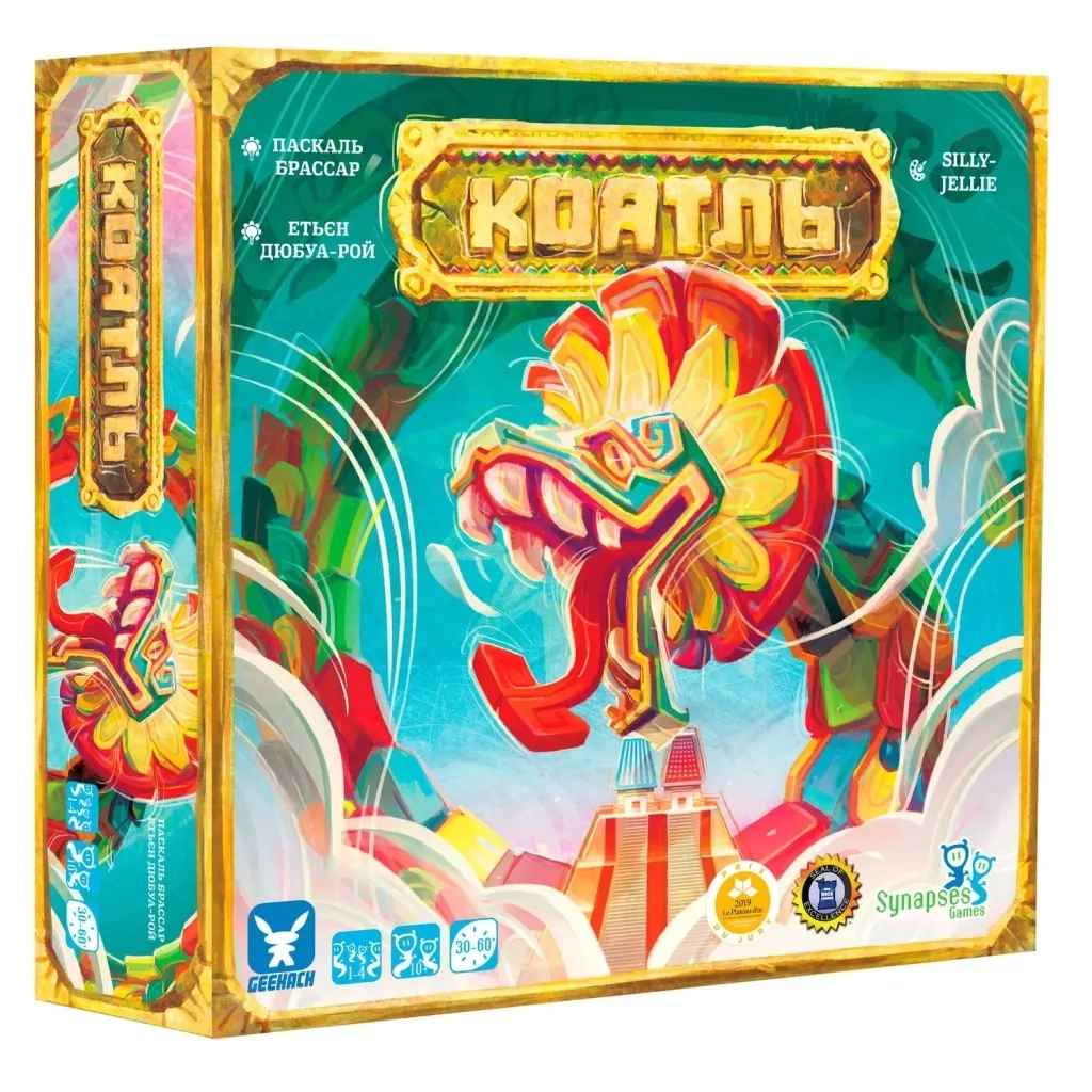 Настольная игра Geekach Games Коатль (Coatl) (GKCH029CL)