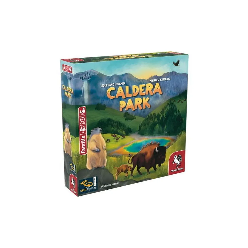 Настольная игра Pegasus Spiele Кальдера Парк (Caldera Park), английский (PS009)