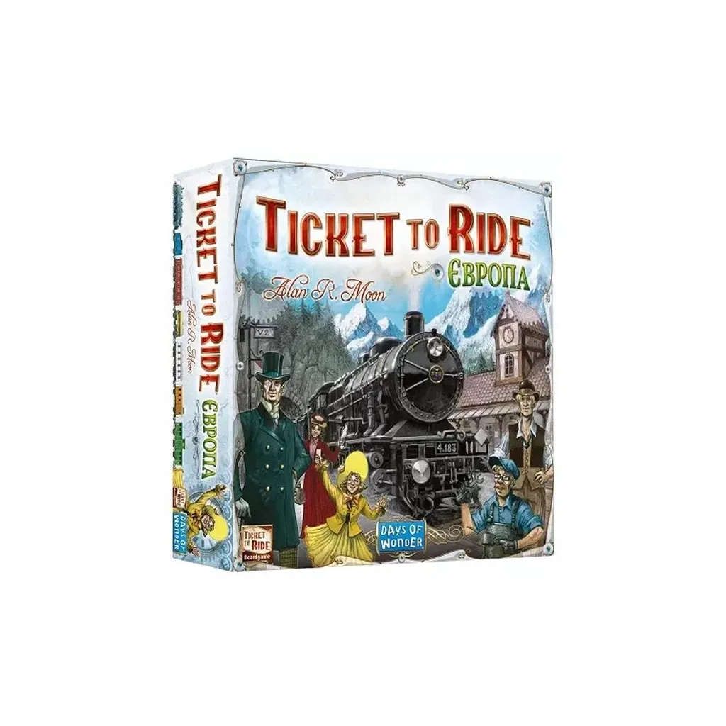 Настольная игра Lords of Boards Ticket to Ride Европа (LOB2219RU)