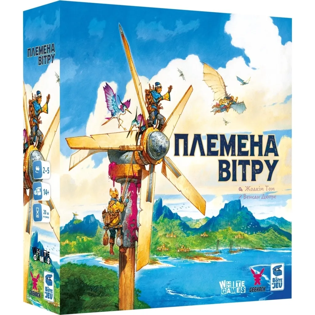 Настольная игра Geekach Games Племена ветра (Tribes of the Wind) (GKCH159)