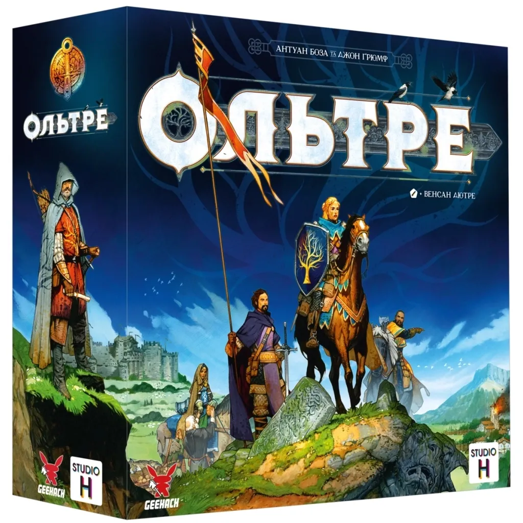 Настольная игра Geekach Games Ольтре (Oltree) + уникальное промо! украинский (GKCH100OL)