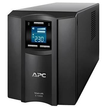 Источник бесперебойного питания APC Smart UPS C 1000VA LCD 230V