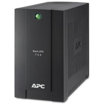 Источник бесперебойного питания APC Back-UPS 750VA, Schuko (BC750-RS)