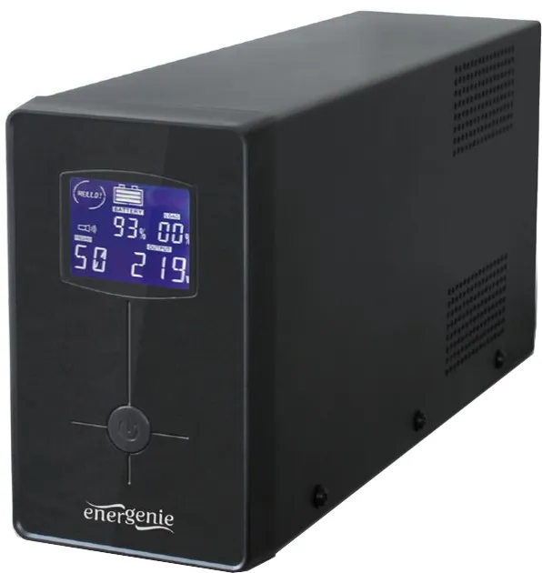 Источник бесперебойного питания EnerGenie EG-UPS-031 650VA LCD