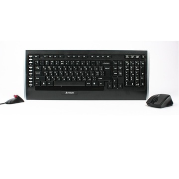 Комплект (клавиатура и мышь) A4Tech 9300F