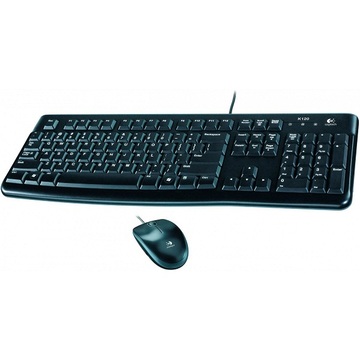 Комплект (клавіатура і мишка) Logitech Desktop MK120 (920-002561)