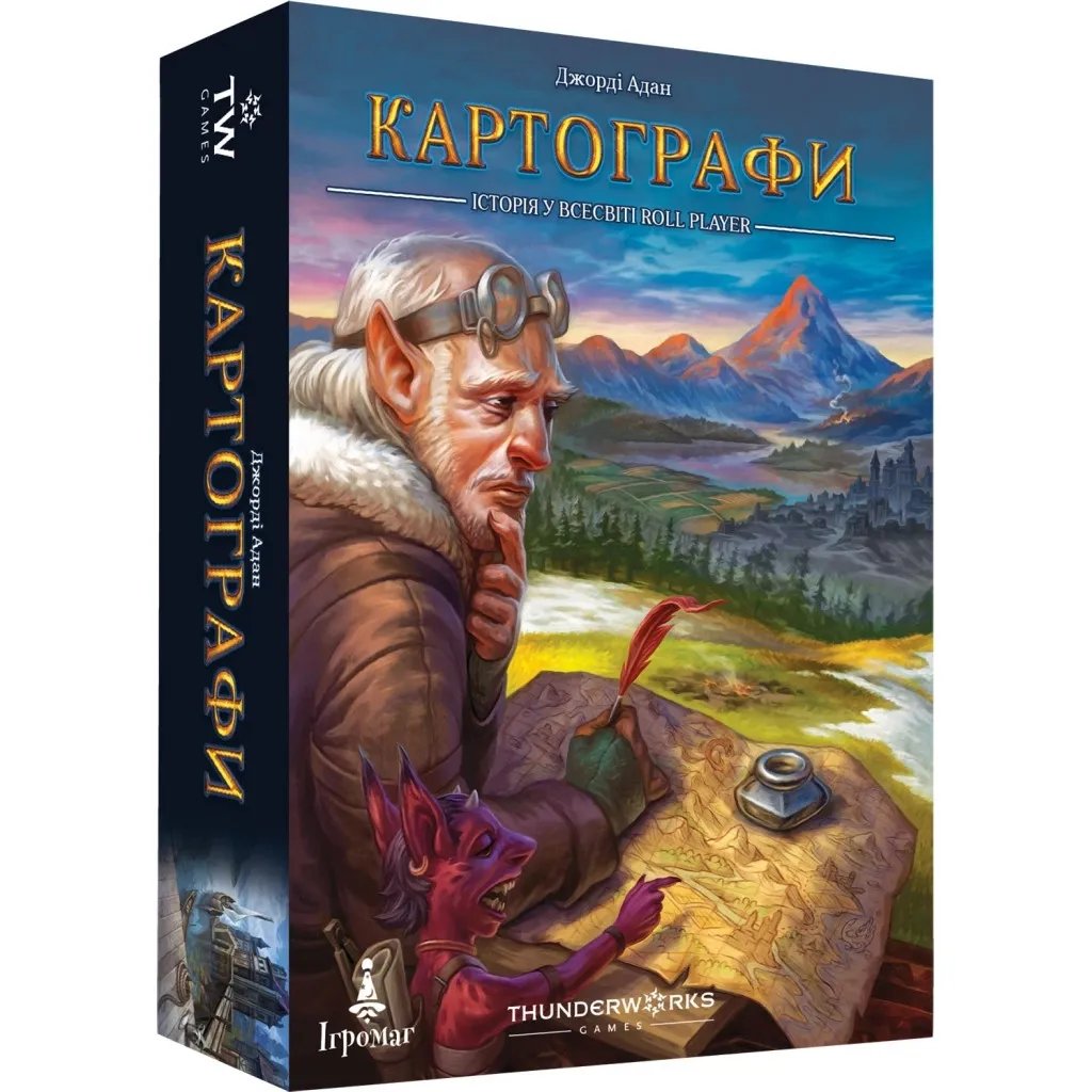 Настольная игра Игрог Картографы (Cartographers: A Roll Player Tale) русский (6901)