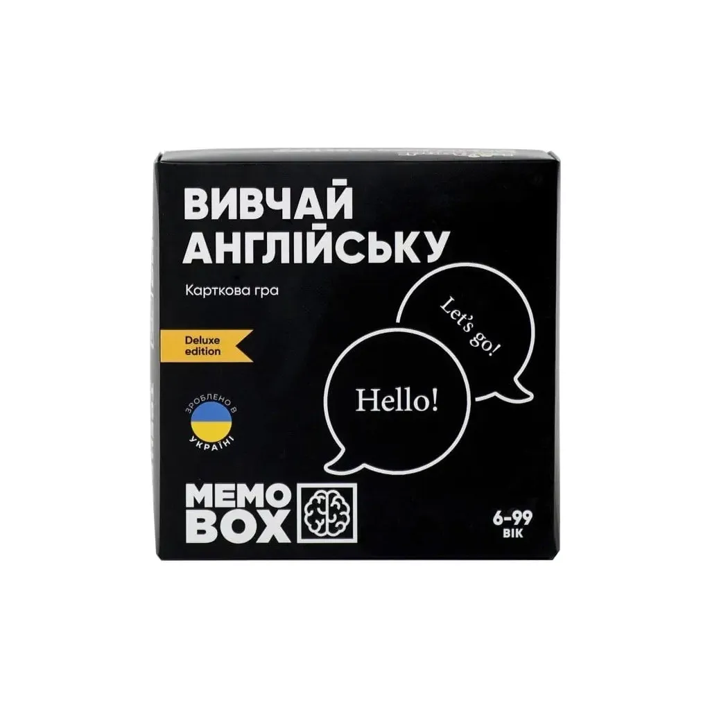 Настольная игра JoyBand MemoBox Delux Вивчай англійську (MBD104)